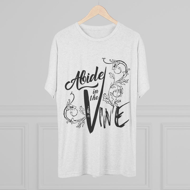 "Abide in the Vine” Tri-blend Tee