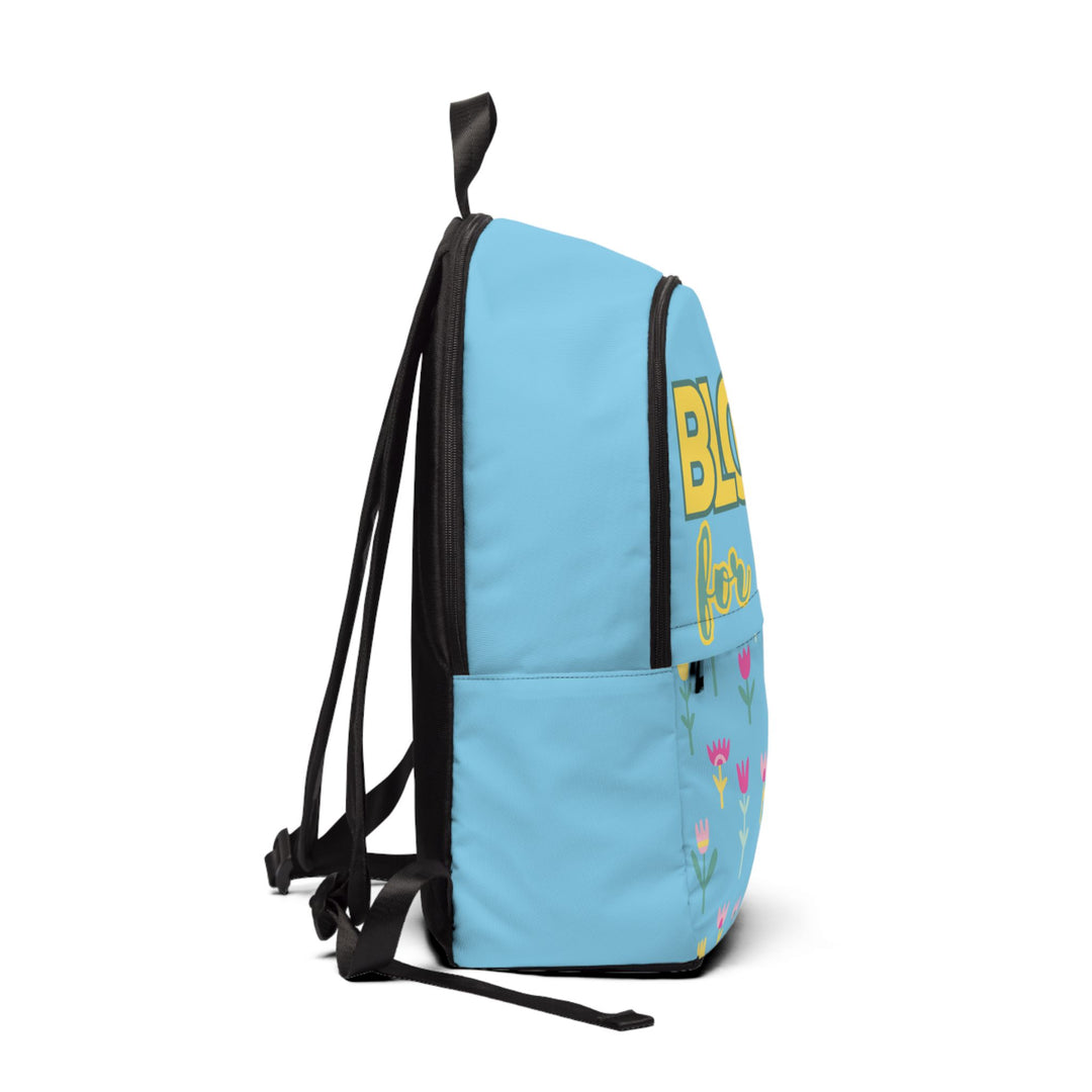 "Bloom for God" Fabric Backpack