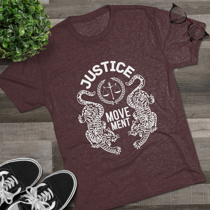 "Justice Movement” Tri-blend Tee