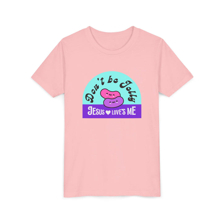 "Don’t Be Jelly, Jesus Loves Me" Youth Tee — Cute Kids Shirt