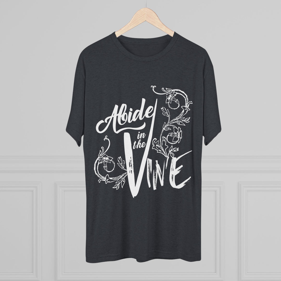"Abide in the Vine” Tri-blend Tee