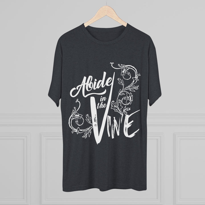 "Abide in the Vine” Tri-blend Tee