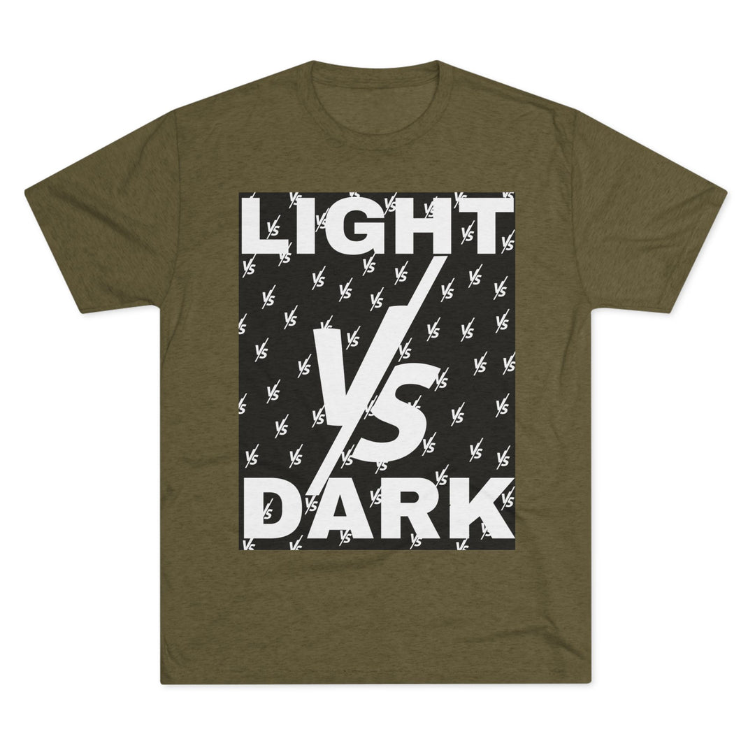 "Light VS Dark” Tri-blend Tee