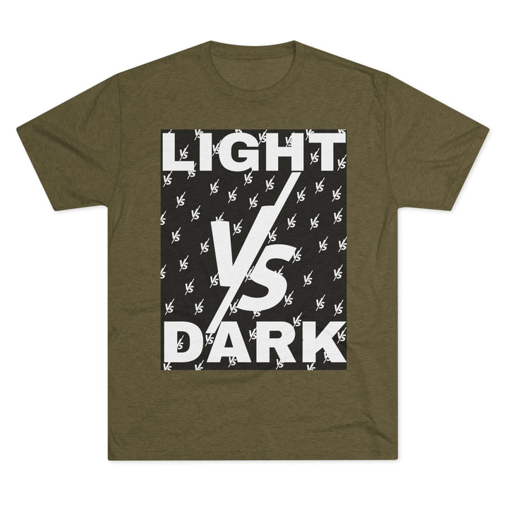 "Light VS Dark” Tri-blend Tee