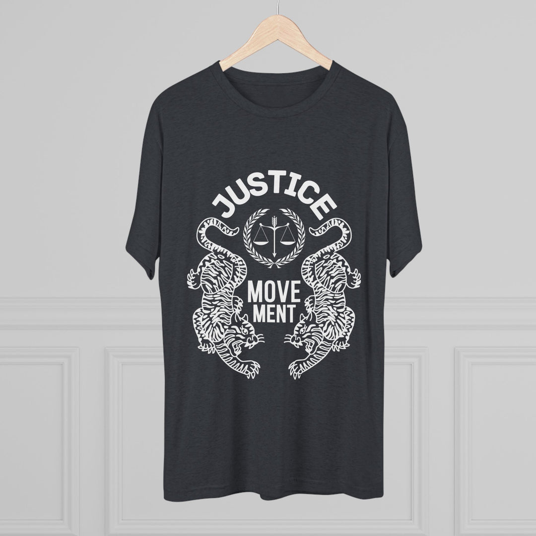 "Justice Movement” Tri-blend Tee