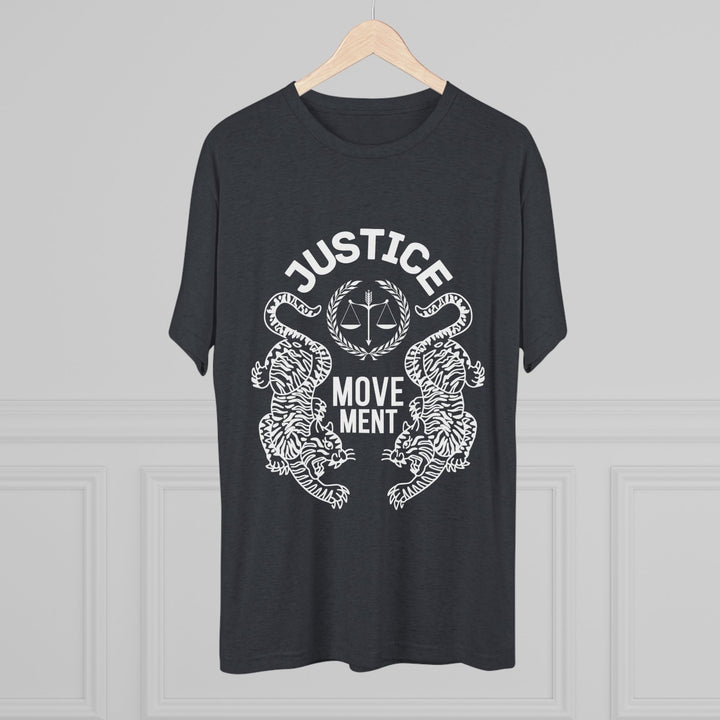 "Justice Movement” Tri-blend Tee