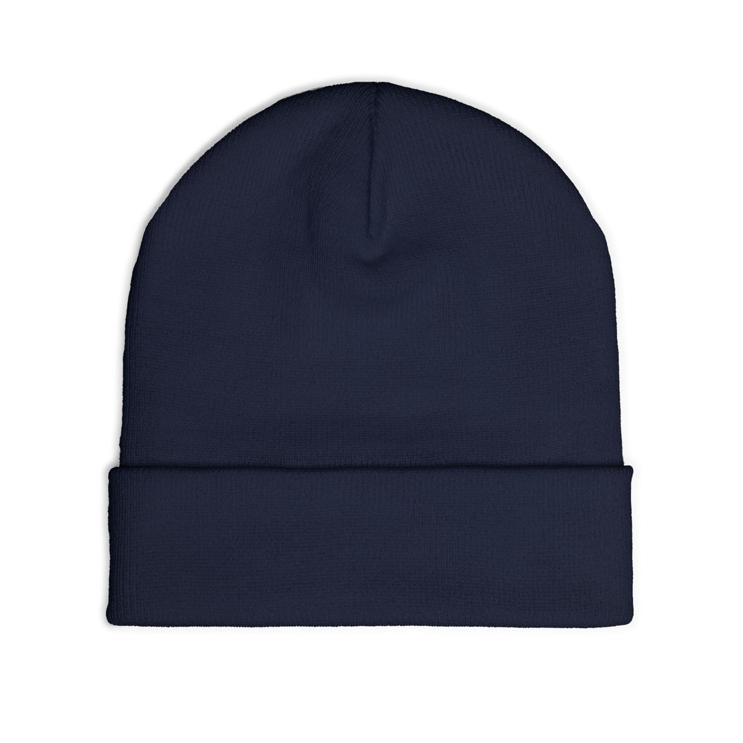 Embroidered 'Kingship' Knit Beanie